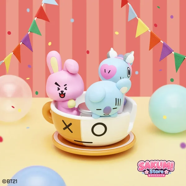 BT21 VAN PARK Figura Koya, Mang y Cooky